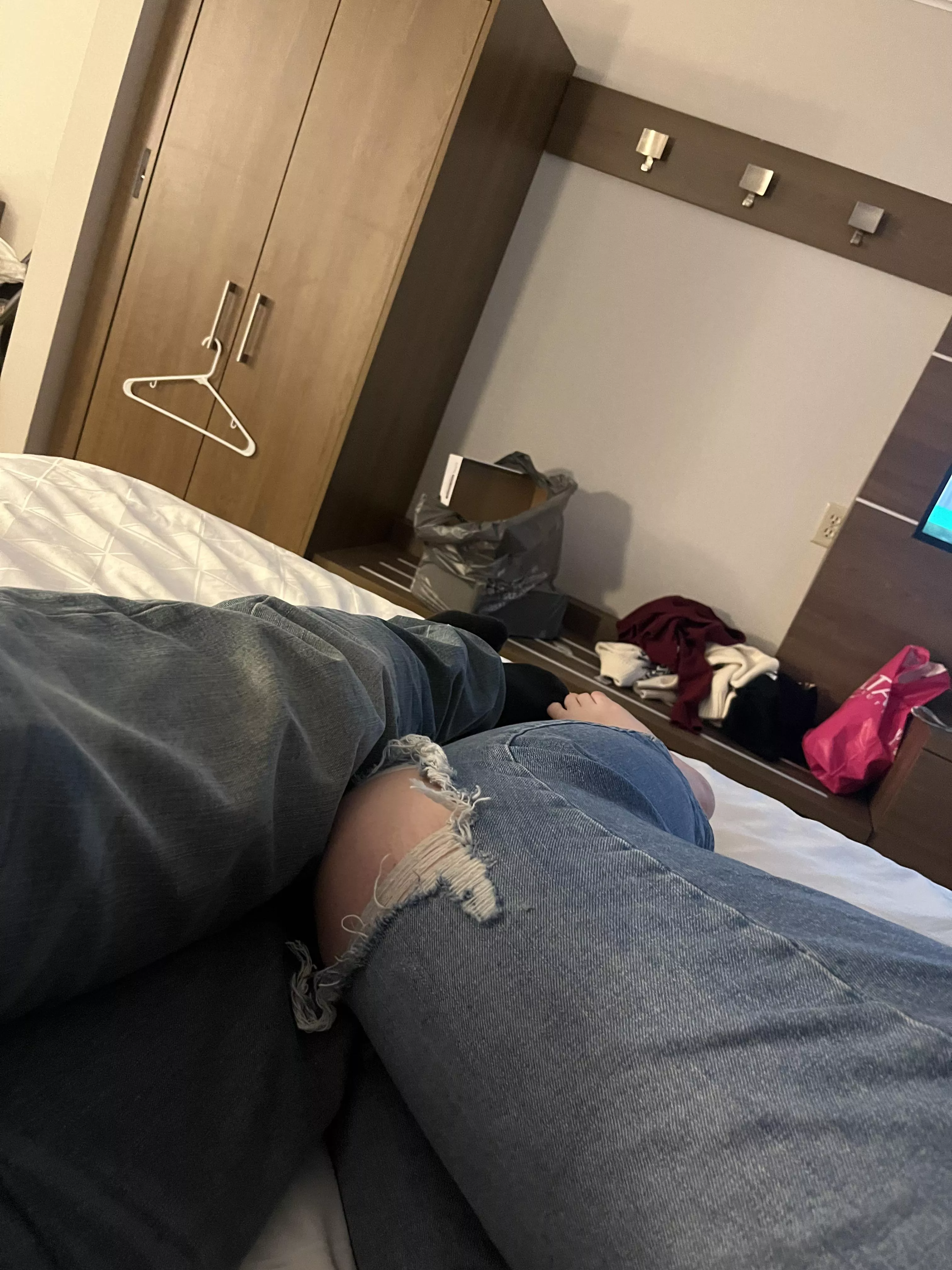 Finally having Daddy-baby time 💜 posted by kittykatlin24