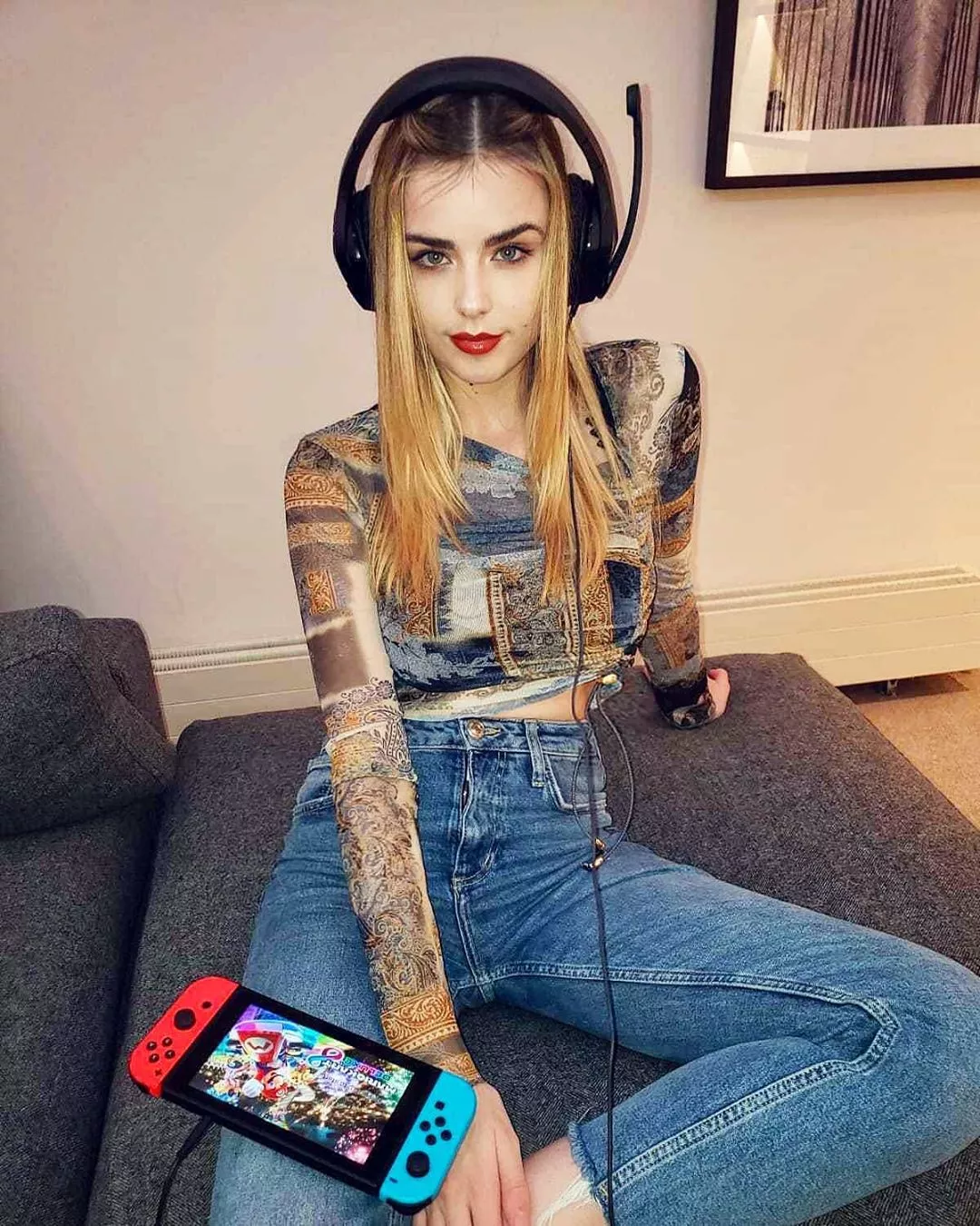 Finally loading up that Mario Kart posted by ProximaBee