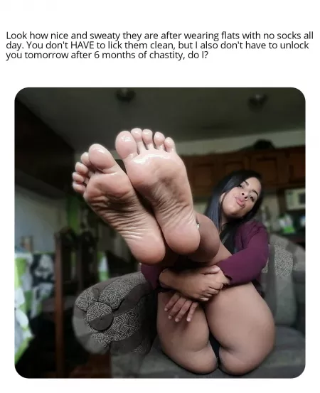 🥴 fine by ChasteFootSlut