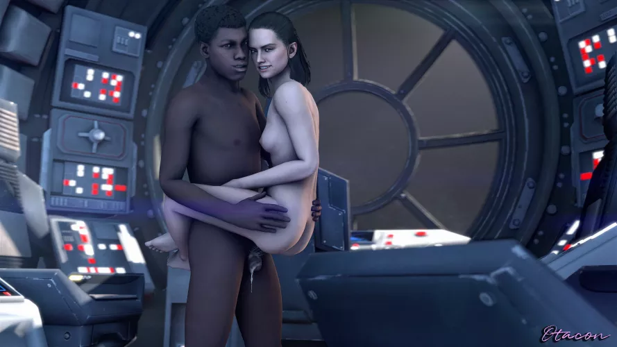 Finn creampies Rey and become one with the force together [Otacon] by sexwithtwileks