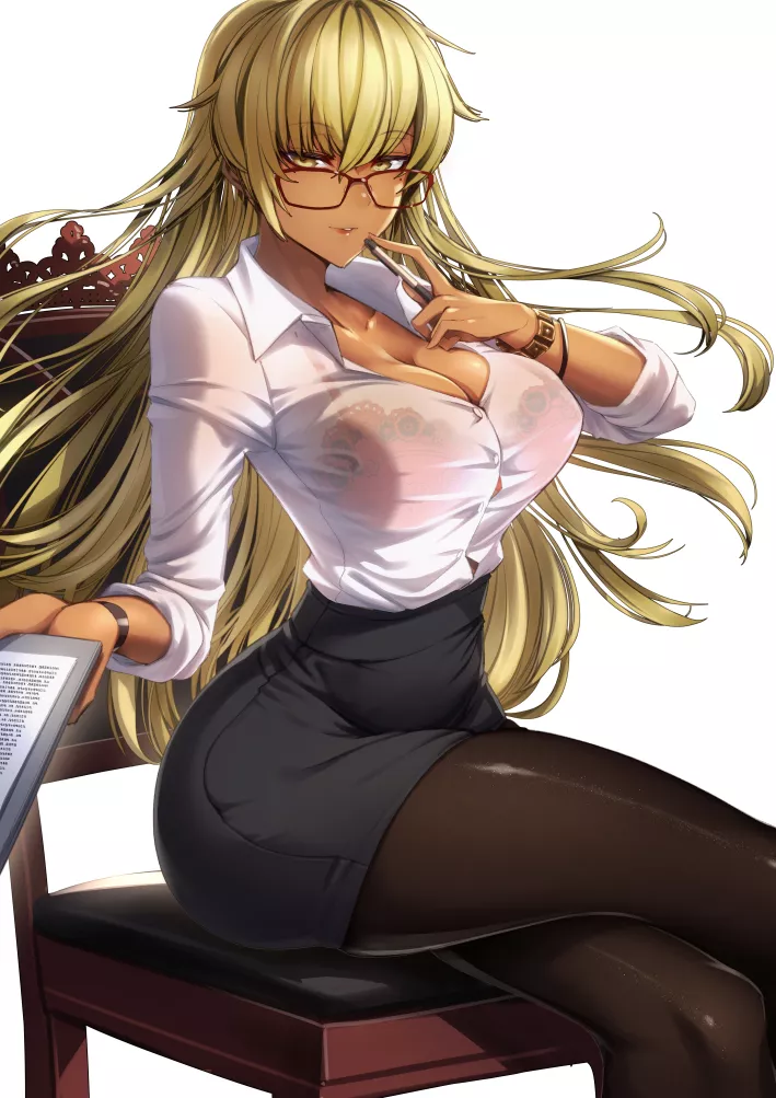 [Fire Emblem] Seductive Office Lady Igrene posted by Written_up_for_125
