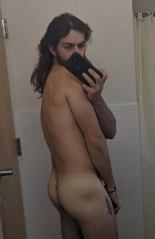 Firefighter butt by escape_your_cage