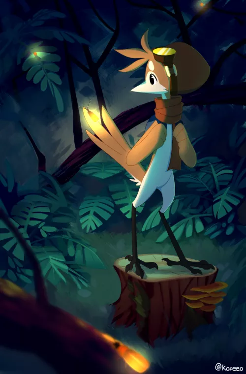 Firefly Rainforest! (By me) by Kofeeo