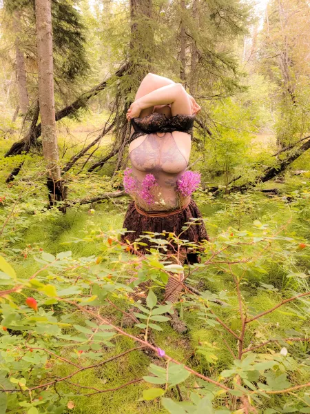 Fireweed Fairy by MattieYukon