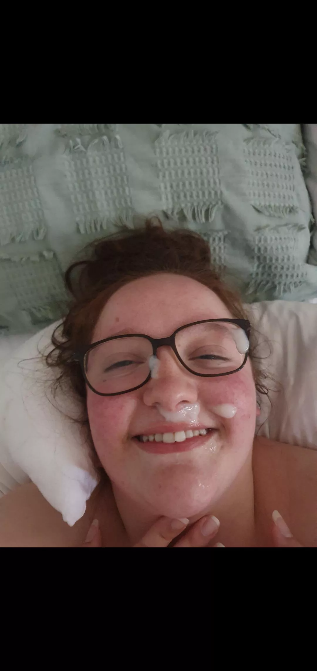 First big load on my glasses 🥵 posted by want_his_d