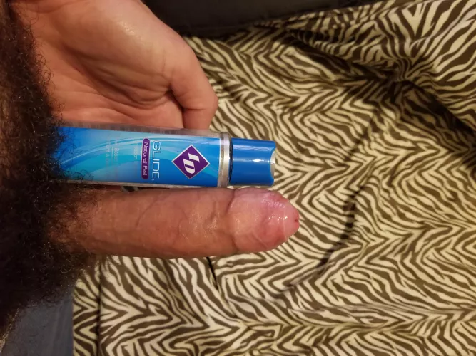 First cock compare. Want to know what I did with the lube next? by xgod_givenx