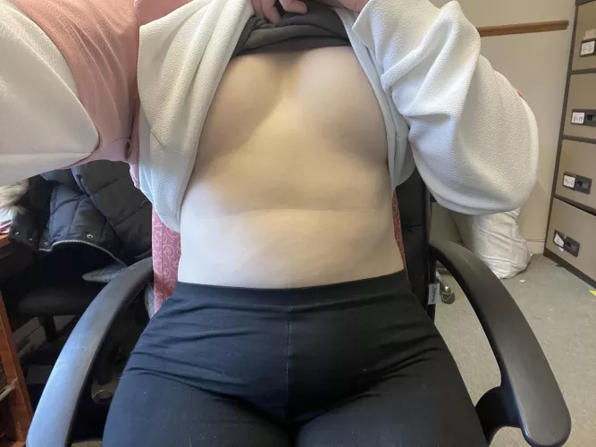 [f]irst day back at work in over a month.. who’s missed this? 😋 by summerpeachxox