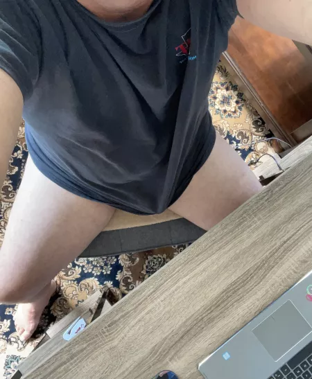 First day completely alone in months. Love working from home on days like this. by PartTimeSaint77002