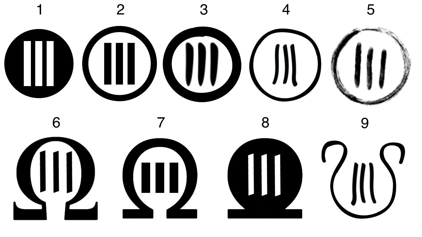 First draft of ideas for “any man/time/place cumdump” symbol. Not a graphic designer, be kind! posted by FreeUseOkieBoy