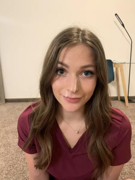 First facial in my new scrubs! 🙈 by srey82