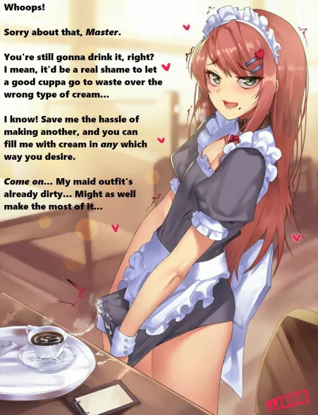 First i like it with Extra Cream Second Let me Clean you first by AdamMDH