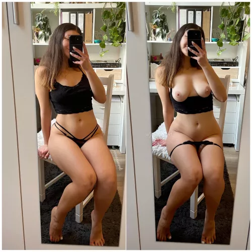 First On/Off here, which side do you prefer? by jennassecret