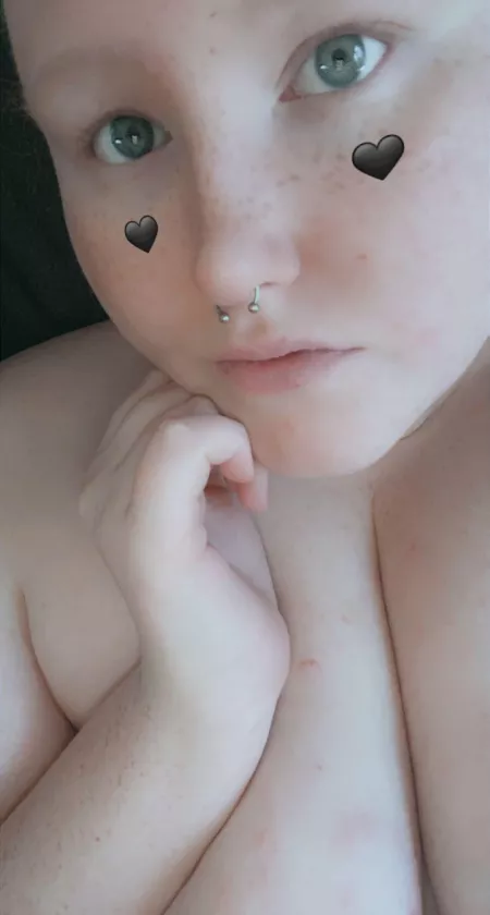 First piercing for this soft girl with big tits🥺🌸🖤 OF@rachel000 by mahonrac000