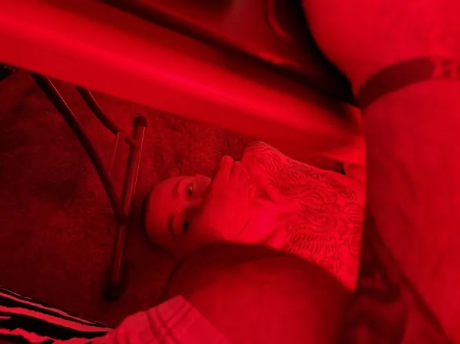 First post. He worked like this all day. Anyone else wanna use my face as their footrest? by CommunicationSalty32