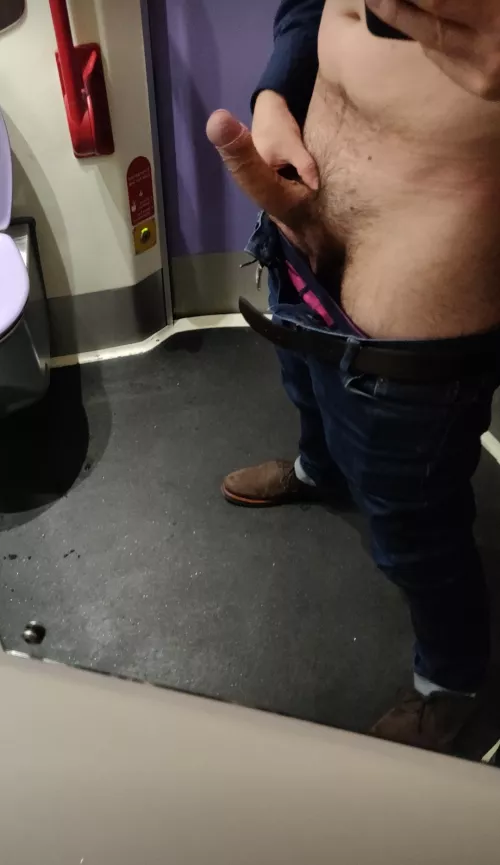 First post! Hope nobody needed the bathroom on the train by jectk