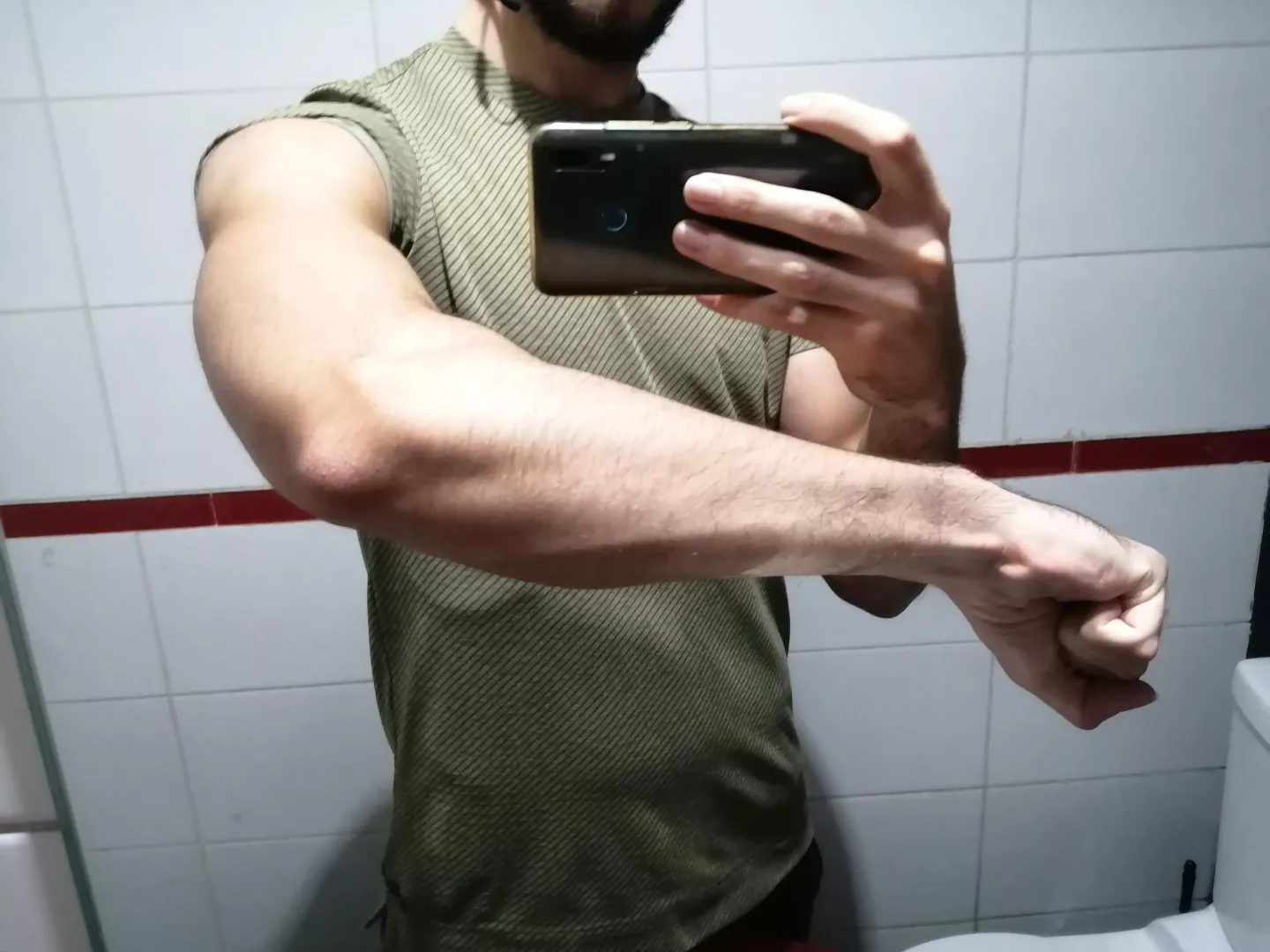 First post. How's my forearm? posted by shiverspawn