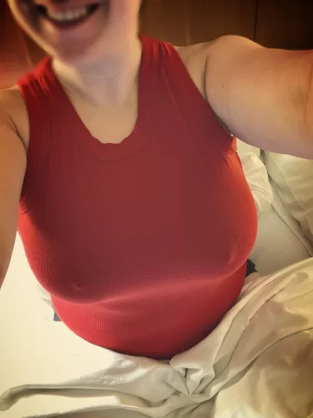First post in this subreddit! Personally, I love going braless! by DrDP420