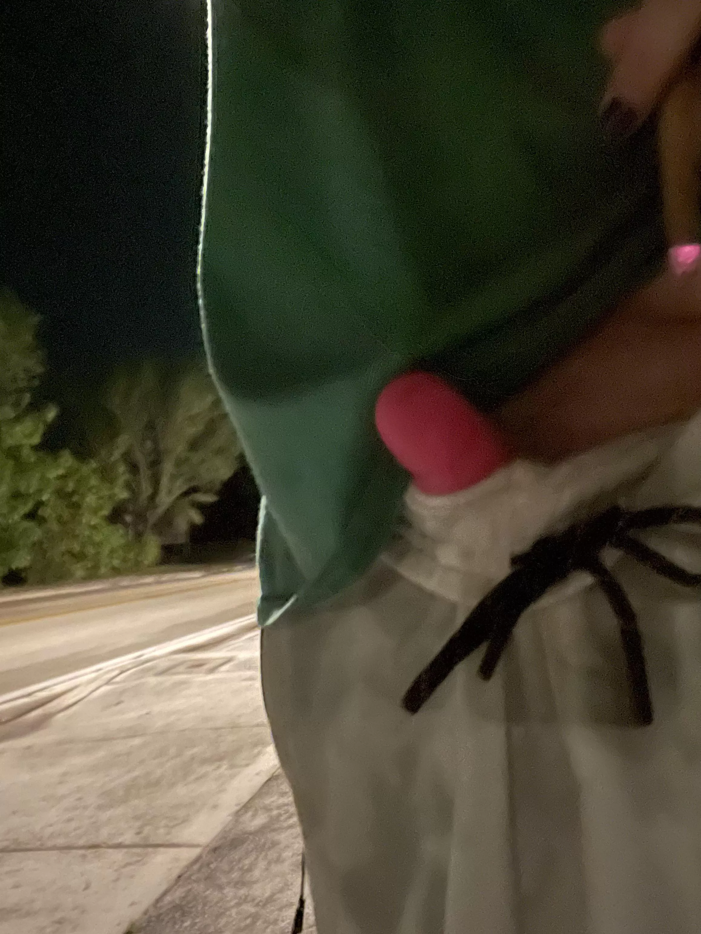 first post.. love having my toy in during my walk… (37f) posted by AlwaysCurious33