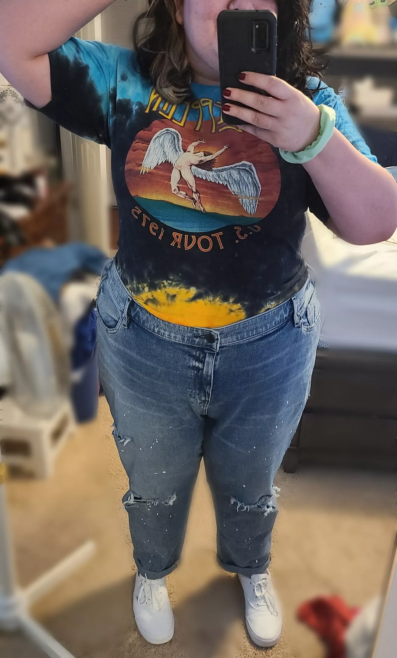 First post! Loved the way these jeans made my hips look [oc] posted by kinkynerd98