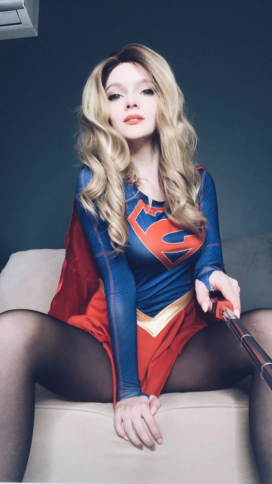 First selfie of my new Supergirl cosplay posted by irina_sabetskaya