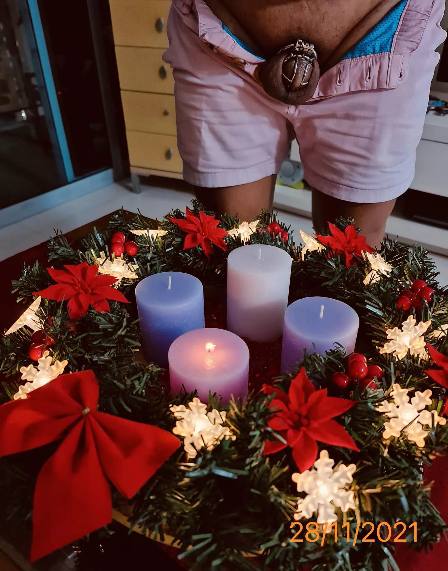 First Sunday of Advent… marks the start of my Christmas chastity tasks posted by ruel555