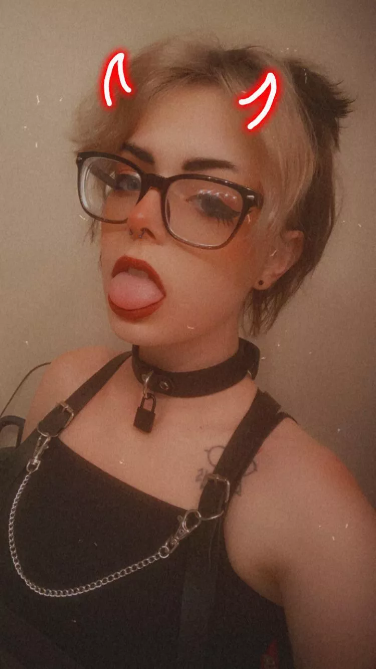 first time, be gentle 🥺 posted by salemsmittens