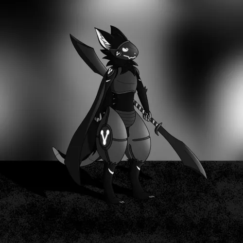 First time drawing him with his bladed staff and now I want to try some cooler poses by vesko_