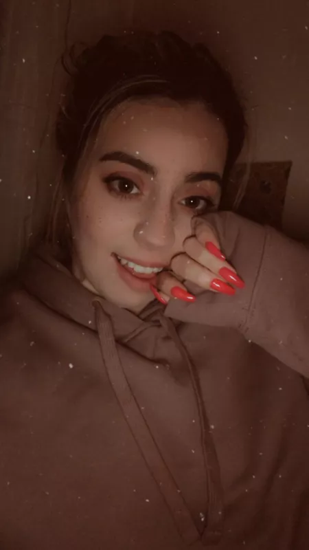 First time here with my long natural nails 😈 what do you think? by onlyfansanon