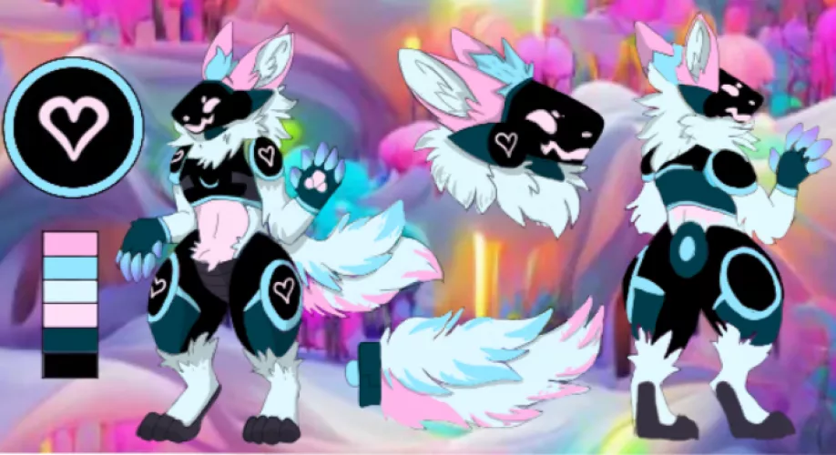 First time posting here, this a drawing of my fursona called Lulu! (art by me) by CutestFurry