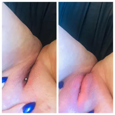 First time pumping! A week ago I stumbled across this reddit and realized this was something I needed in my sex life! Before and after. Pumping one min at a time with 5 min between for just 30 min. Can’t wait to get bigger. by EllieCat08