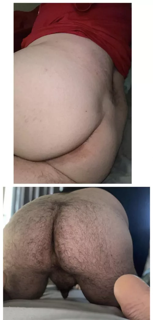 First time shaving and I can’t stop touching my butt haha by ositocafe1