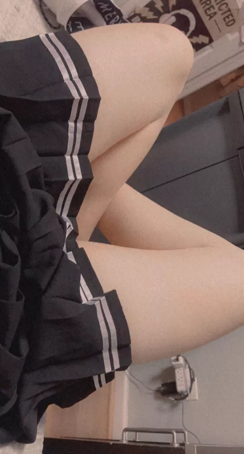 First time shaving my legs 😅 oof by SovereignFox2