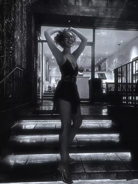 First time wearing heels out in six months 🥰🖤 by blonde234