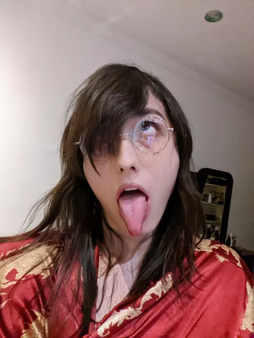 First try at ahegao, hope you like it! by NerdyLucy