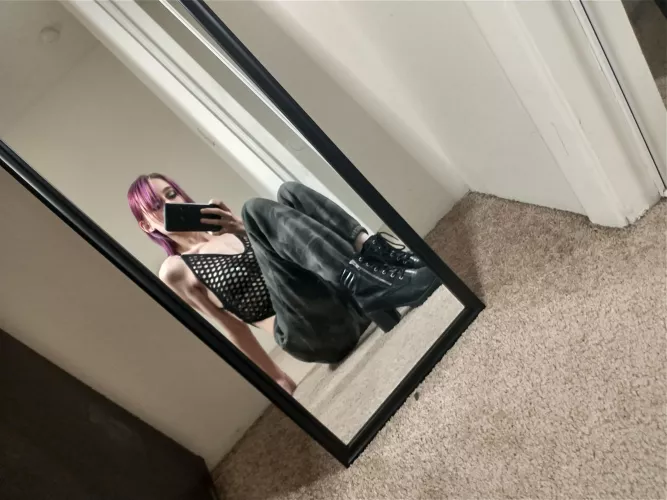 Fishnet bodysuit 🖤 by FernFaee