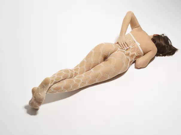 Fishnet bodysuit by Heart_Shaped_Ass