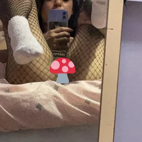 Fishnets are made to be torn at 😈 by Ethereal997