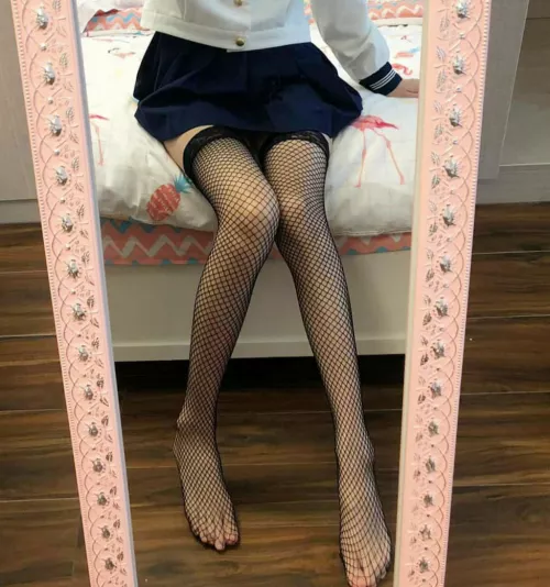 Fishnets where made for boys by Aspartam22