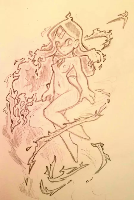 Flame Princess [OC/JonathanPT] by The_Other_PT