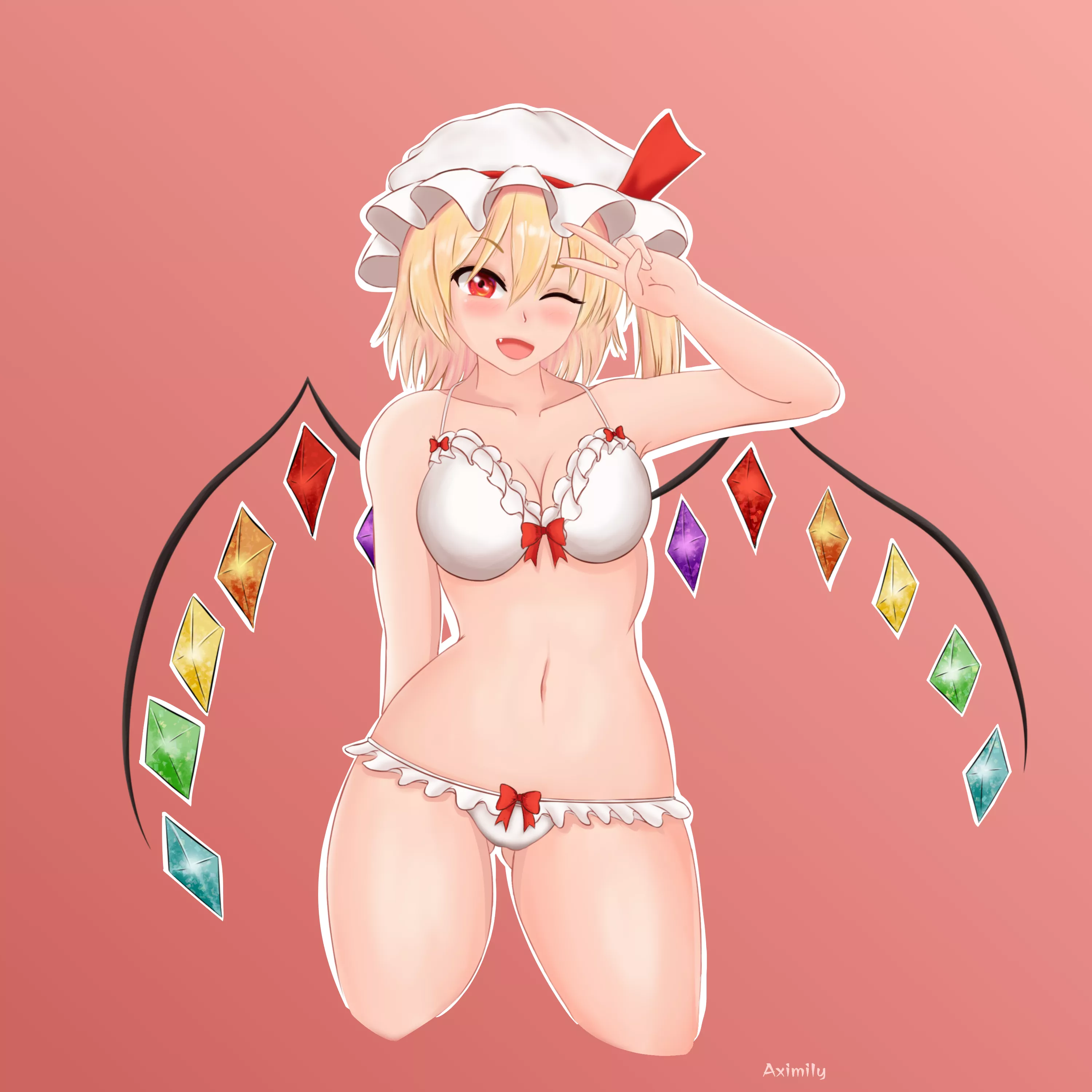 Flandre Scarlet posted by Aximily