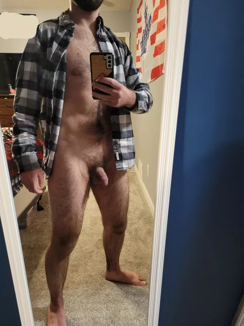 Flannels and fur keep me warm when it gets below zero out🥶 by bicurious1516