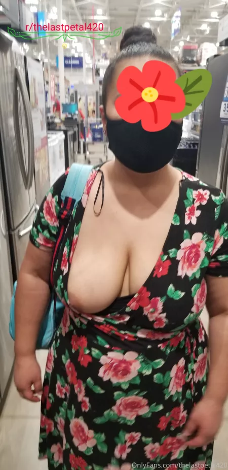 Flashing in lowes more of me in the comments! (OC) (F) by loveboobs420