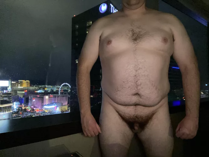 Flashing my ass to the Las Vegas Strip by Subbear83