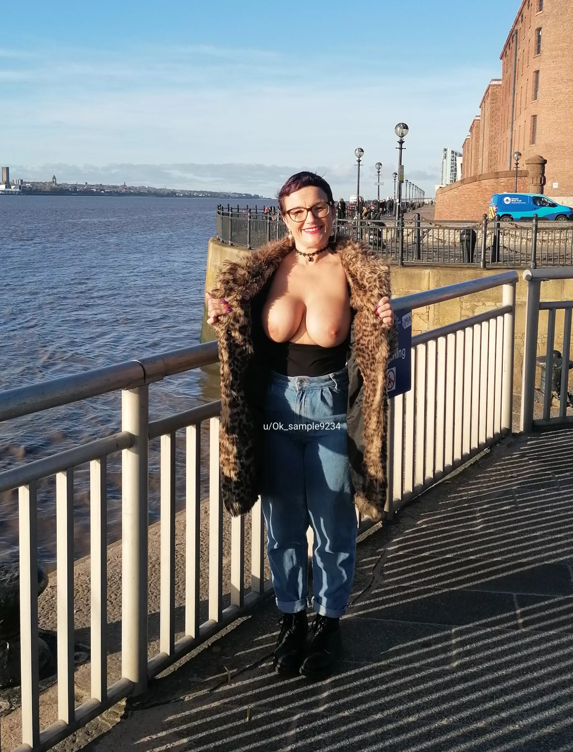 Flashing my cougar tits in another city 😍😘🎉🎉 posted by Ok_Sample9234