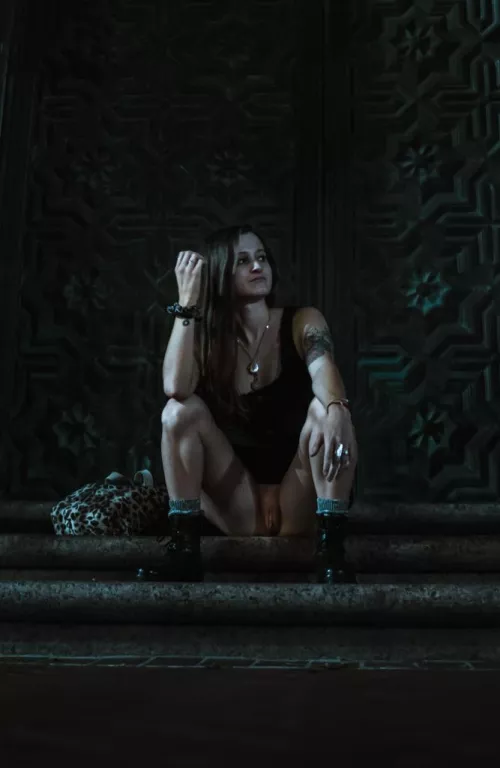 Flashing my pussy in downtown new Orleans, there were a lot of people walking on the opposite side walk😈 by burnerw