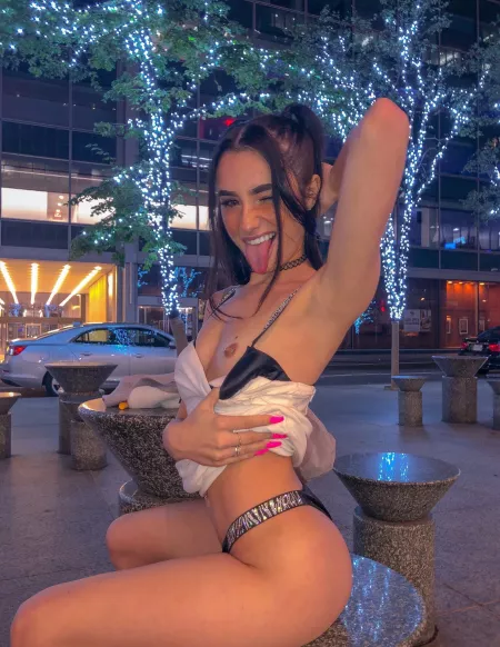 Flashing my titties 😜 by PatBanton