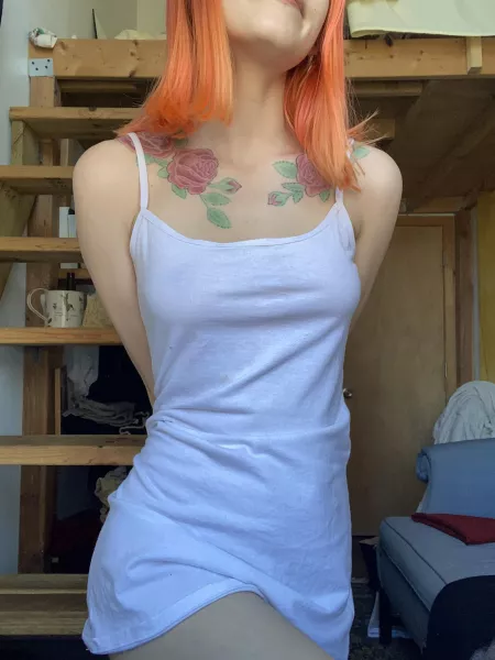 flimsy dresses are my favorite when I’m home alone by sophiasmokes