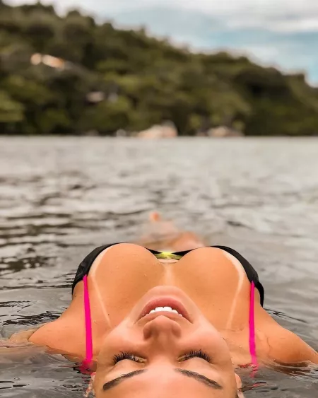 floating on her back by 23snappy