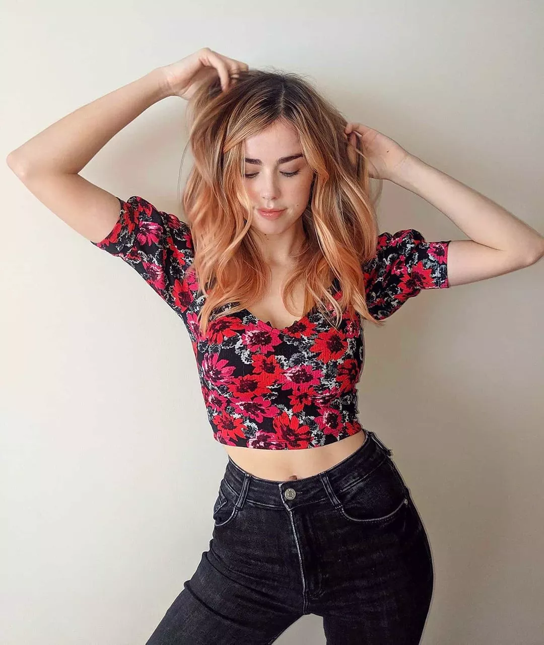 Floral top posted by ProximaBee