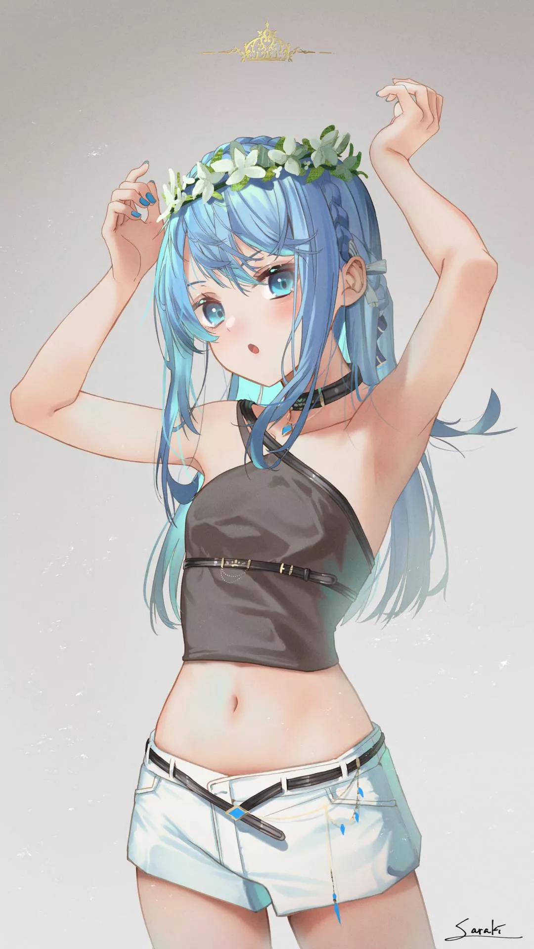 Flower Crown [Original] posted by CheetahSperm18